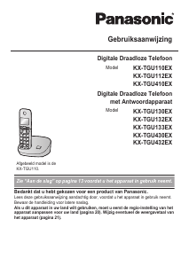 Handleiding Panasonic KX-TGU432EX Draadloze telefoon