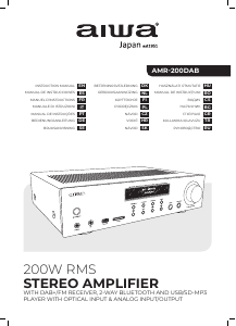 Instrukcja Aiwa AMR-200DAB Wzmacniacz