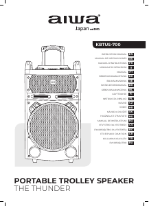 Bedienungsanleitung Aiwa KBTUS-700 Lautsprecher