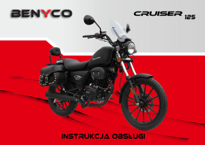 Instrukcja Benyco Cruiser 125 Motocykl