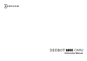 Mode d’emploi ECOVACS Deebot T20 Omni Aspirateur