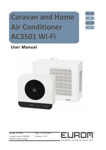Bedienungsanleitung Eurom AC3501 Wi-Fi Klimagerät