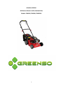 Instrukcja Greenso TB40S03 Kosiarka