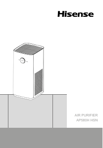 Manuál Hisense AP580H Čistička vzduchu