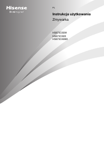Instrukcja Hisense HS673C60X Zmywarka