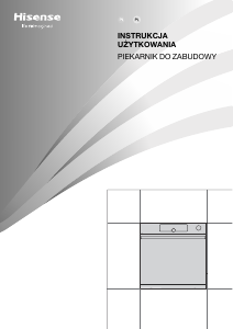 Instrukcja Hisense BSA66334PX Piekarnik