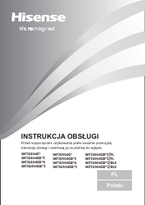 Instrukcja Hisense WF3S8045BW3/PL Pralka