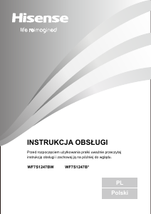 Instrukcja Hisense WF7S1247BW Pralka