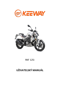 Manuál Keeway RKF 125i Motocykl