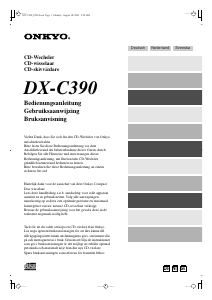 Bruksanvisning Onkyo DX-C930 CD-spelare