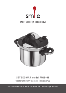 Manual Smile MGS-08 Pressure Cooker