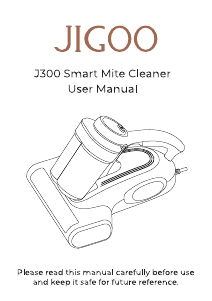 Manuale Jigoo J300 Pulitore per materassi