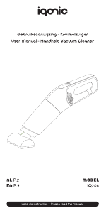 Handleiding Iqonic IQ206 Kruimeldief