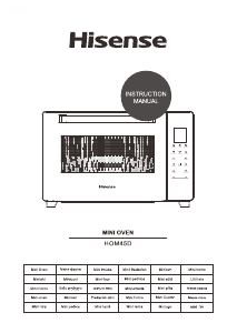 Instrukcja Hisense HOM45D Piekarnik