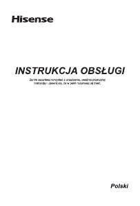 Instrukcja Hisense 40A5KQ Telewizor LED