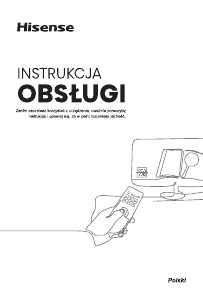 Instrukcja Hisense 58A6K Telewizor LED