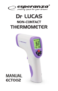 Manual Esperanza ECT002 Dr Lucas Thermometer