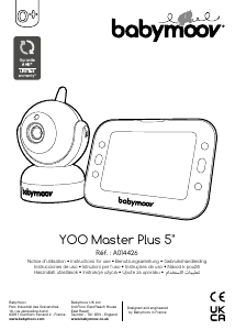 Instrukcja Babymoov A014435 YOO Master Plus 5 Niania elektroniczna