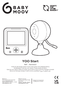 Manual Babymoov A014437 YOO Start Monitor de bebê