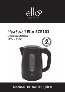 Manual Ello ECE101 Jarro eléctrico