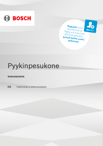 Käyttöohje Bosch WGH256AWSN Pesukone