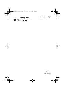 Instrukcja Electrolux ESL46010 Zmywarka