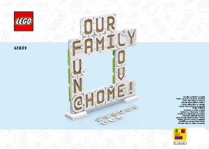 Bedienungsanleitung Lego set 41839 Build Together Infotafel