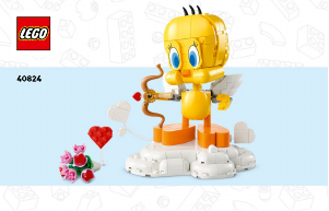 Vadovas Lego set 40824 Holiday & Events Mieloji Kanarėlė