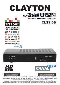 Mode d’emploi Clayton CLS310B Récepteur numérique