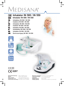 Manual Medisana IN 550 Inhaler