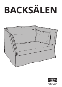 Посібник IKEA BACKSÄLEN Крісло
