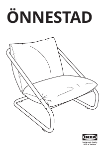 Priručnik IKEA ÖNNESTAD Naslonjač