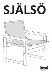 Priručnik IKEA SJÄLSÖ Naslonjač