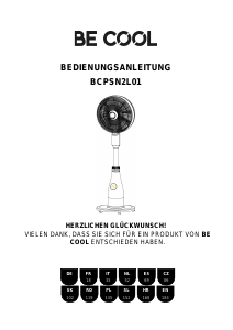 Manual de uso Be Cool BCPSN2L01 Ventilador