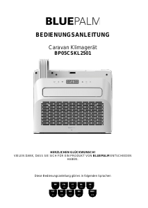 Manuale BluePalm BP05CSKL2501 Condizionatore d’aria