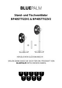 Manuale BluePalm BP40STTI22V2 Ventilatore