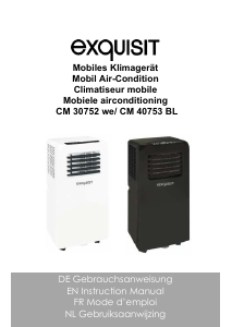 Mode d’emploi Exquisit CM 40753 BL Climatiseur