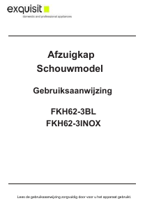Bedienungsanleitung Exquisit FKH62.3BL Dunstabzugshaube