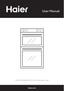 Manual Haier HWO9M2M5B Oven