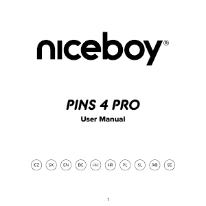 Instrukcja Niceboy Pins 4 PRO Słuchawki