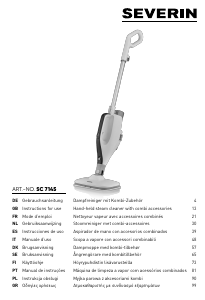Manuale Severin SC 7145 Pulitore a vapore