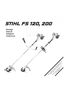 Handleiding Stihl FS 120 Grastrimmer