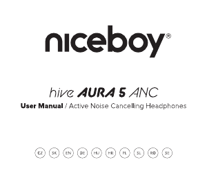 Bedienungsanleitung Niceboy HIVE Aura 5 ANC Kopfhörer