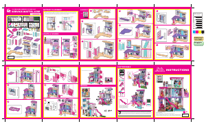 Panduan Mattel GRG93 Barbie Dreamhouse
