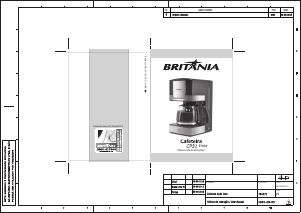 Manual Britania CP31 Inox Máquina de café