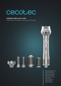Bedienungsanleitung Cecotec CeramicCare 6in1 Gyro Lockenstab
