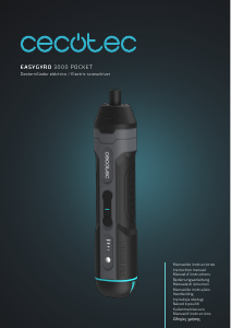 Mode d’emploi Cecotec EasyGyro 3000 Pocket Visseuse