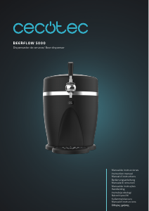 Manuale Cecotec BeerFlow 5000 Spillatore