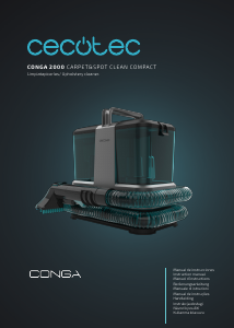 Mode d’emploi Cecotec Conga 2000 Carpet&Spot Clean Compact Aspirateur