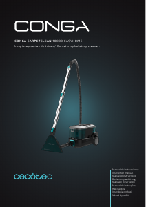 Mode d’emploi Cecotec Conga CarpetClean 10000 EasyHome Aspirateur
